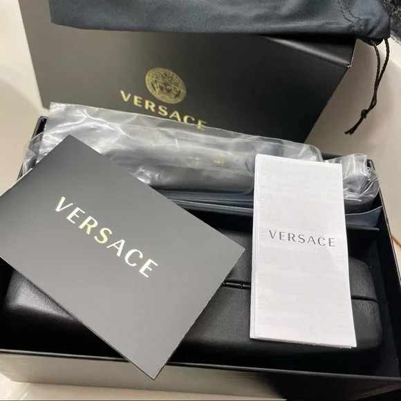 VERSACE Medusa head  Sunglasses VE2232 Dark Grey, Size 61-18/145 new with box - Picture 6 of 13